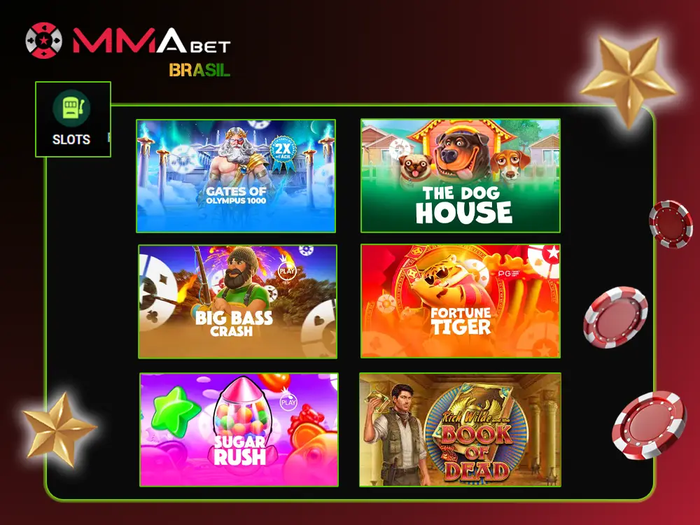 Populares Jogos Slots MMAbet